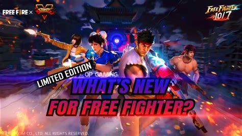 Free Fire X Street Fighter V Skin Changes Preview Garena Free Fire