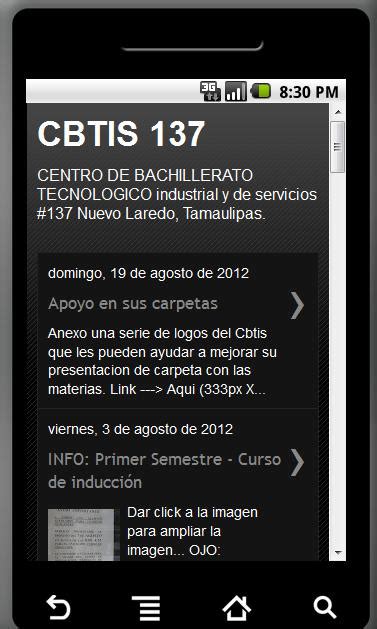 Cbtis 137 Septiembre 2012