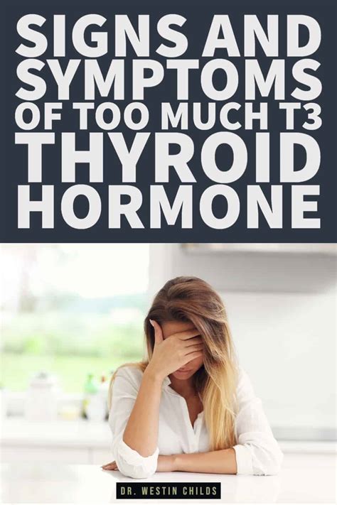 High T3 Symptoms With Thyroid Medication & Without