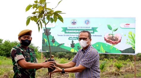 FIFGROUP Laksanakan Kegiatan Tanam Pohon Di Mandalika