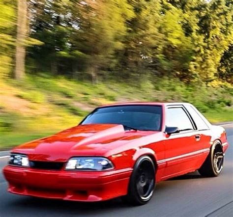 Beautiful Fox Coupe Notchback Mustang Fox Body Mustang Fox Mustang