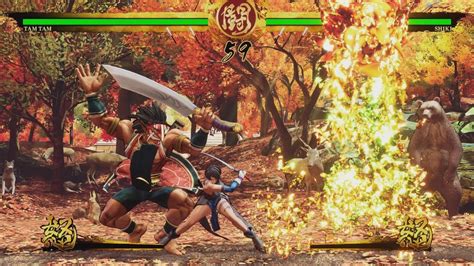 Tam Tam Vs Shiki Hardest AI Battle SAMURAI SHODOWN 2019