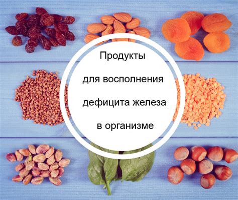 В чем содержится железо: продукты питания, список, свойства и влияние ...