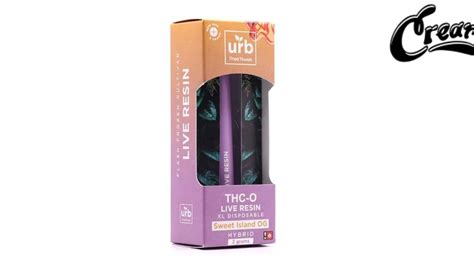 Urb Delta Thc Live Resin Disposable G Archives Cream