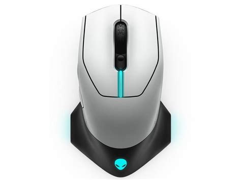 Игровая мышь проводная Alienware Двухрежимная AW610M, белая ALIENWARE ...