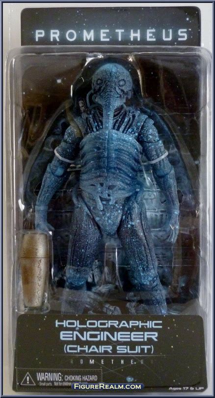 Holographic Engineer Chair Suit Prometheus Basic Series Neca