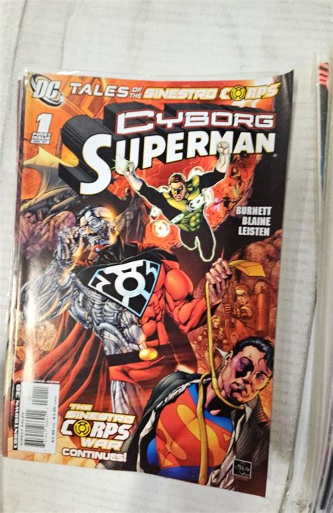 Tales Of The Sinestro Corps Cyborg Superman Comic Books