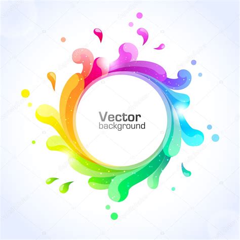 Rainbow splash background Stock Vector by ©Jack1e 31750959