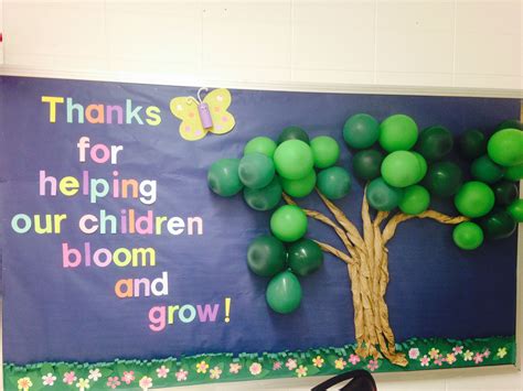 Teacher Appreciation Tree Bulletin Board Bulletin Board Tree Bulletin Boards Teacher