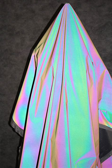 Rainbow Reflective Laser Holographic Fabric Illusion Hologram Etsy