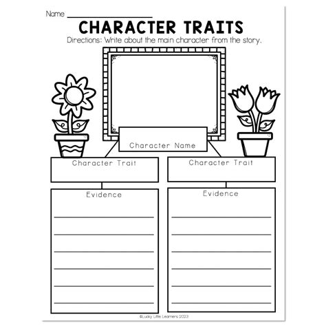 Classroom Transformation Garden Day Character Traits Reading