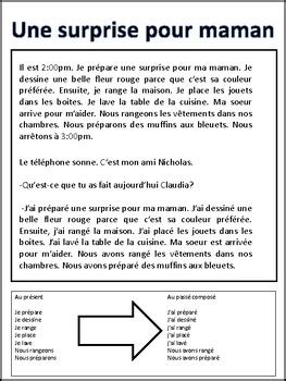 Easy French Passé Composé Lesson by FSL Fun et Facile TPT