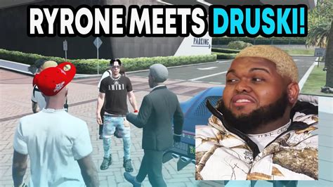 Ryrone Meets Druski W Tee Grizzley Gta Rp Grizzley World Rp