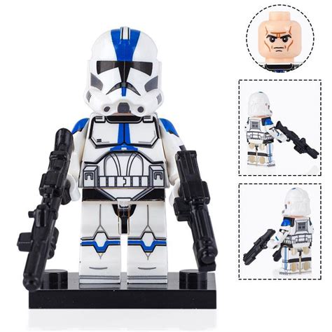 501st Legion Clone Trooper Lego Star Wars Minifigures – DelsBricks ...