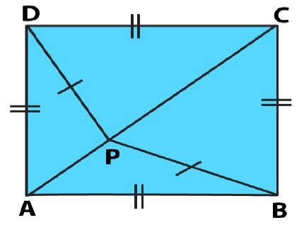 In The Given Figure ABCD Is A Square And P Is A Point Inside It Such