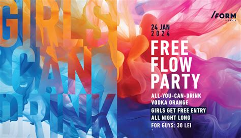 Bilete Girls Can Drink Free Flow Party At FORM Space 24 Ian Ora 23