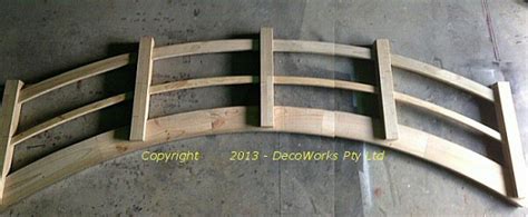 japanese bridge posts  rails