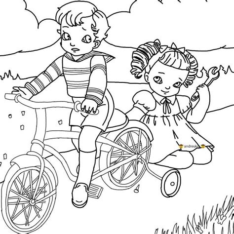 Cry Baby Coloring Book Digital echo por mí ewe Crybabies Amino