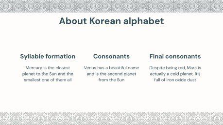 Korean Phonetics and Pronunciation Presentation