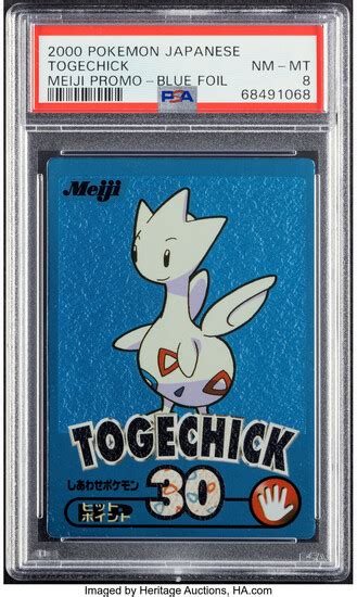 Pok Mon Togetic Meiji Promo Psa Trading Card Game Nm Mt In