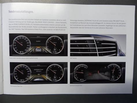 Mercedes Benz S Class Brochure Leaked The Truth About Cars