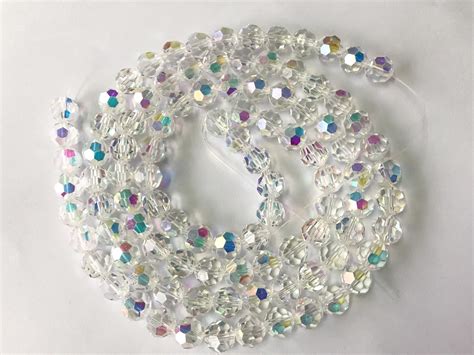 High Quality K Single Hole Translucent Czech Crystal Glass Bead