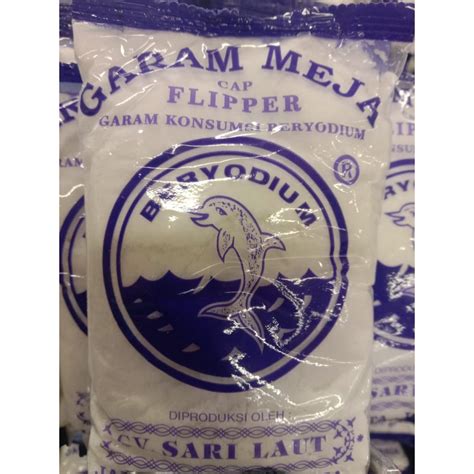 Jual Garam Meja Cap Flipper 250 Gr Shopee Indonesia