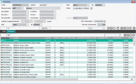 Inventaire Stock Et Valorisation De Stock BeeGest