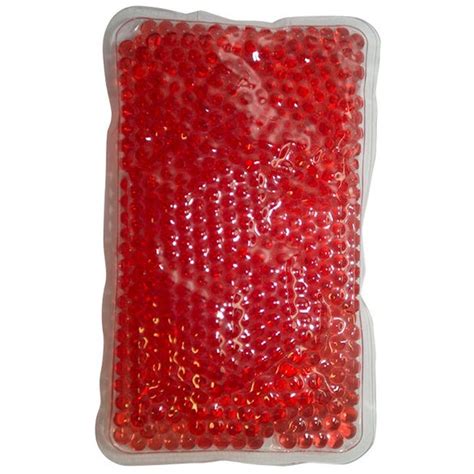 Gel Beads Rectangle Hot Cold Pack Trade Show Giveaways Ea