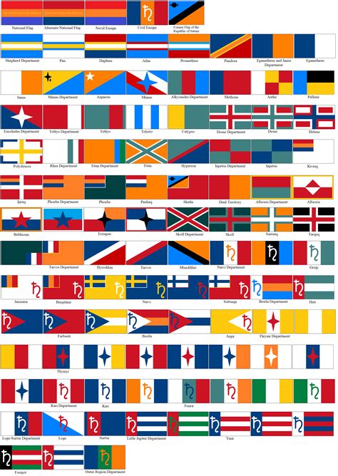 Flags Of Saturn By Tylero79 On Deviantart