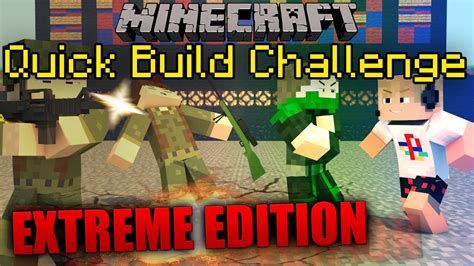 Minecraft Quick Build Challenge Extreme Edition Extremisode 9 YouTube