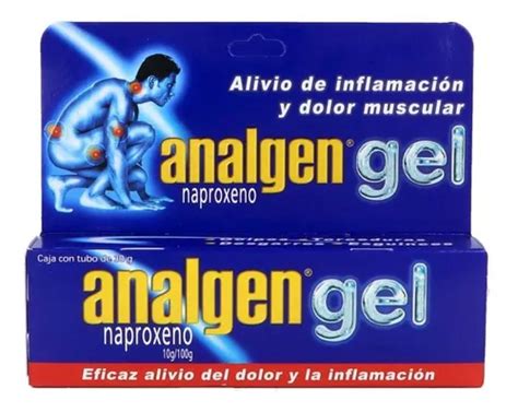 Analgen Gel Caja Con Tubo Con G Mercadolibre