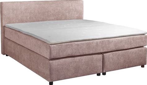 Adore Boxspring Parga Pocketvering Complete Set Oud Roze X