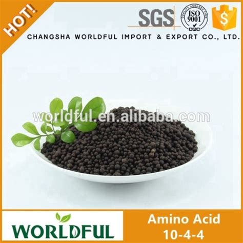 Controlled Release Fertilizers Granular State Npk 10 4 4 With Amino