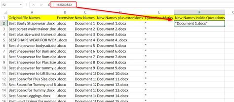 How To Rename Many Files At Once Using Excel Excel Wizard