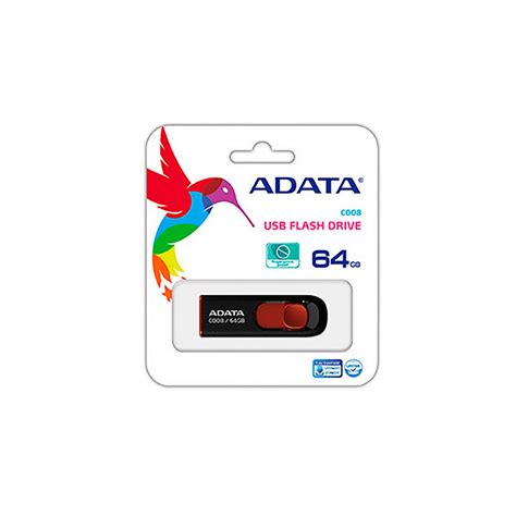 Pendrive Adata C008 64 GB Retráctil 2 0