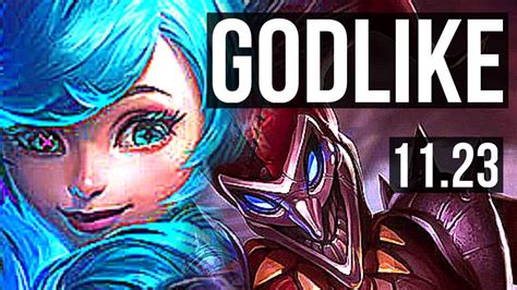 Gwen Vs Shaco Jng Godlike Games Br Master Youtube