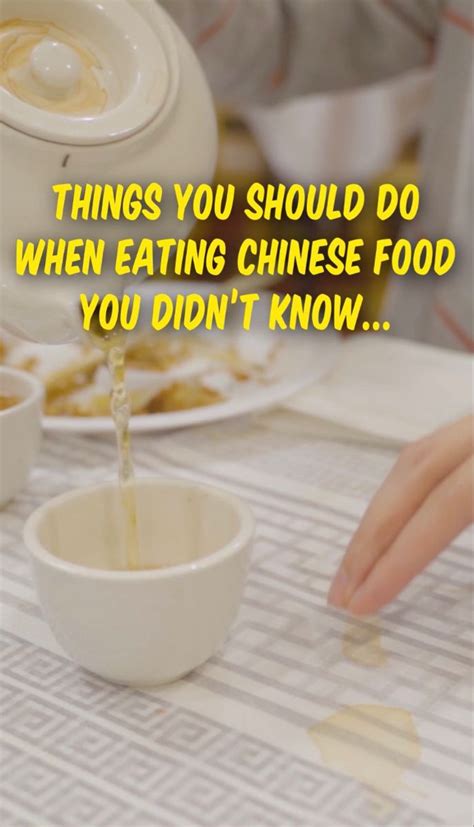 Chinese Food Etiquette!