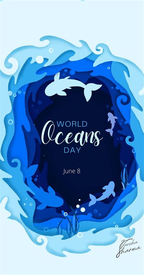 Celebrate World Oceans Day With Dolphins And Fish