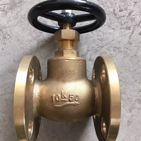 Marine Bronze Flanged Globe Valves Product Model As Type Bs Type