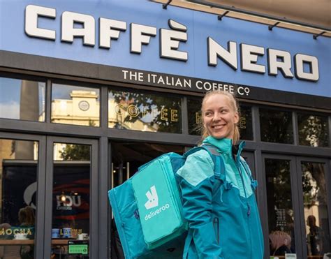 Caffè Nero Partners With Deliveroo Amid Sustained Delivery Demand