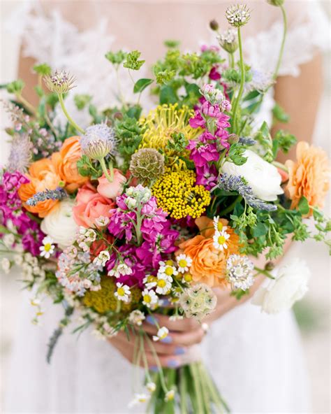 31 Colorful Wedding Bouquets Martha Stewart Weddings