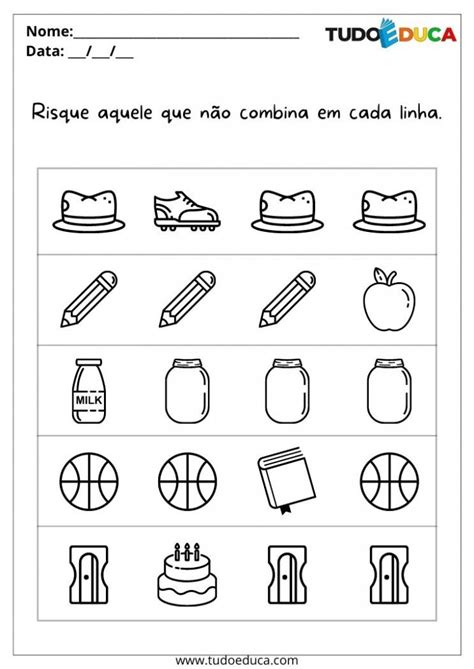 Atividades Para Alunos Defici Ncia Intelectual Para Imprimir