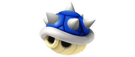 Mario Kart Blue Shell Transparent