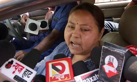 Rjd S Misa Bharti Takes A U Turn Over Pm Jail Remark Amid Flak