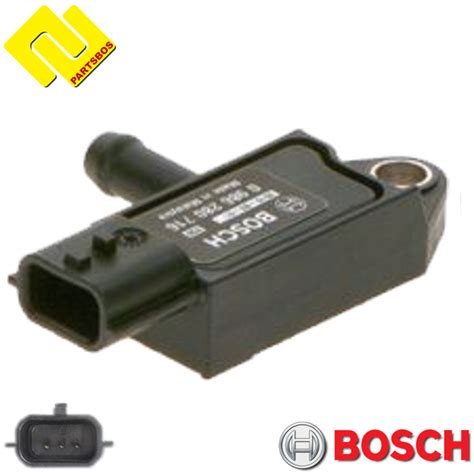 Exhaust Pressure Sensor Bosch