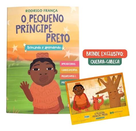 Livro O Pequeno Principe Preto Rodrigo França MercadoLivre