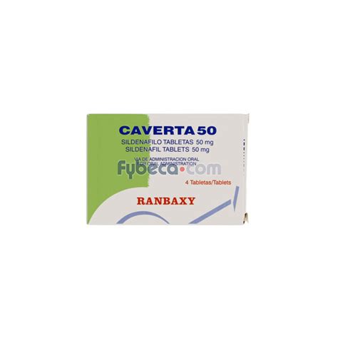 Caverta 50 Mg Por Unidad Fybeca