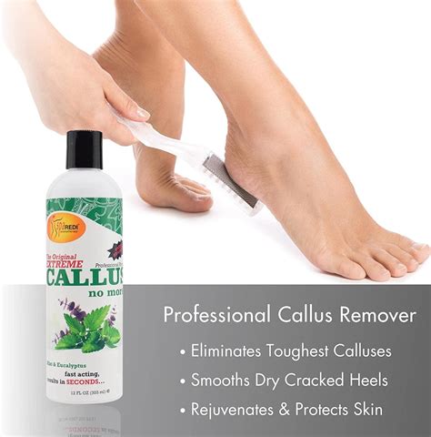 SPA REDI Callus Remover Gel - Mint & Eucalyptus 12 Oz - Professional