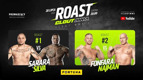 CLOUT MMA 1 Roast Andrzej Fonfara Vs Marcin Najman Tomasz Sarara Vs